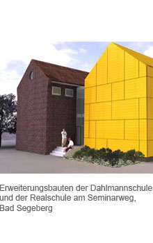 Erweiterungsbauten der Dahlmannschule und der Realschule am Seminarweg, 